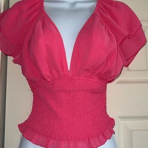 HYFIVE PINK BLOUSE